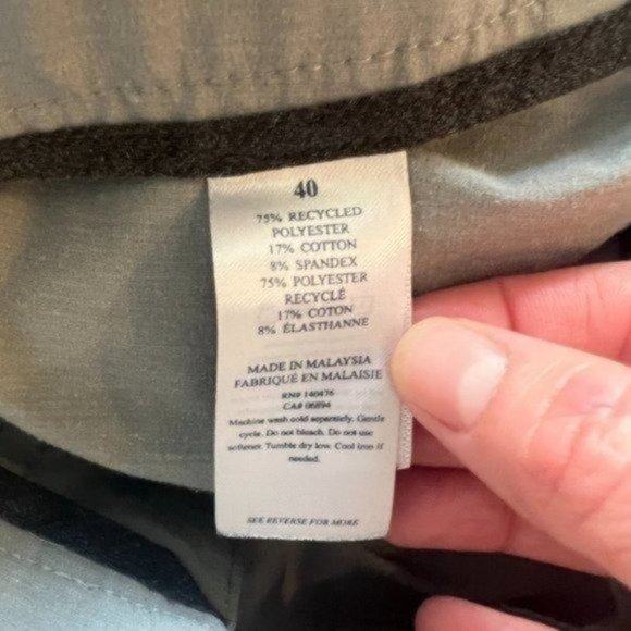 Faherty Belt Loop Grey All Day Shorts Size 40 - Picture 4 of 8